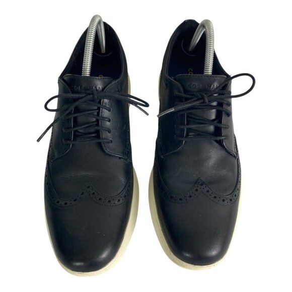 Cole Haan Grand Tour Wingtip Oxford Lace Up Shoes Black Leather Mens 11.5 C29413 main image 6
